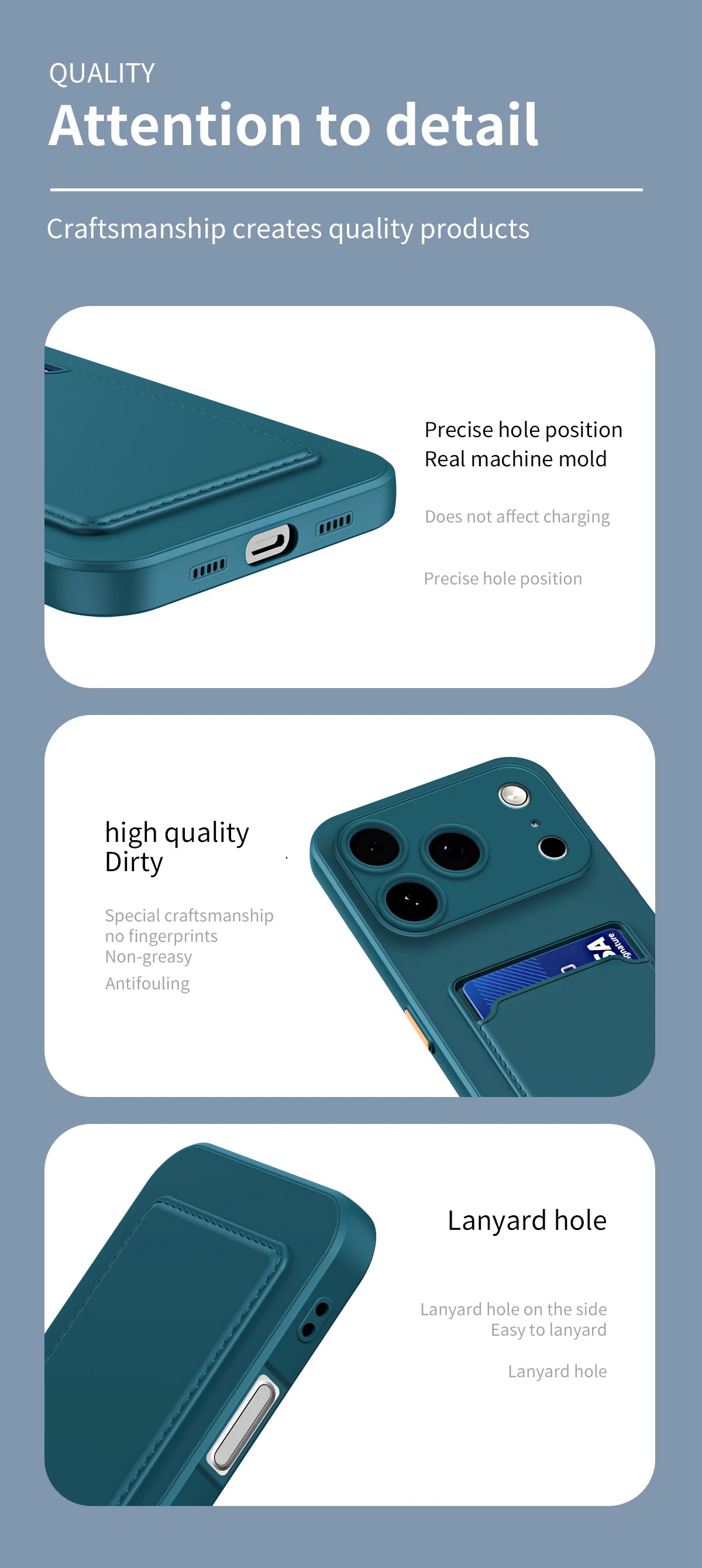 Silicone Wallet Case Funda For iPhone 17 Air 16 15 14  Pro Max Plus Card Holder Slot Back Cover Protective Accessories Cover