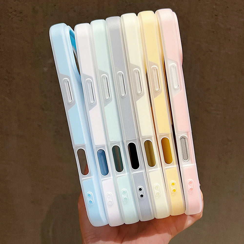 Luxury Candy Magsafe Wireless Charge Matte Phone Case For iPhone 17 Pro Max 17 Pro 17 Air 17 Magnetic Protect Bumper Cases Cover