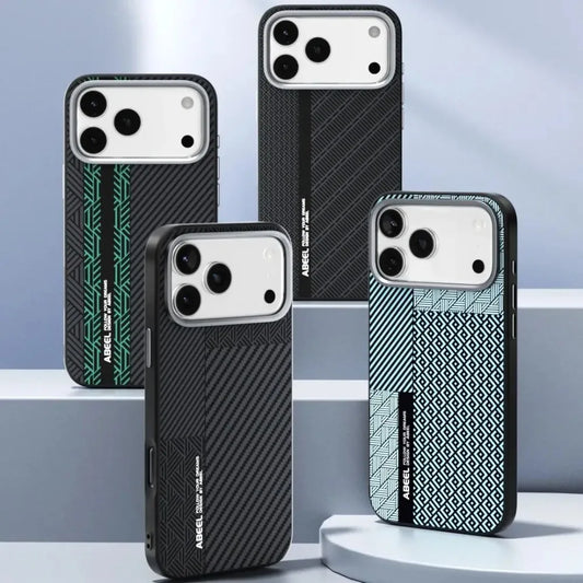 Brand New Carbon Fiber Slim Skin Friendly Case For iPhone 17 Air Pro Max Wireless Charge Shockproof Anti-Drop Protect Hard Cover