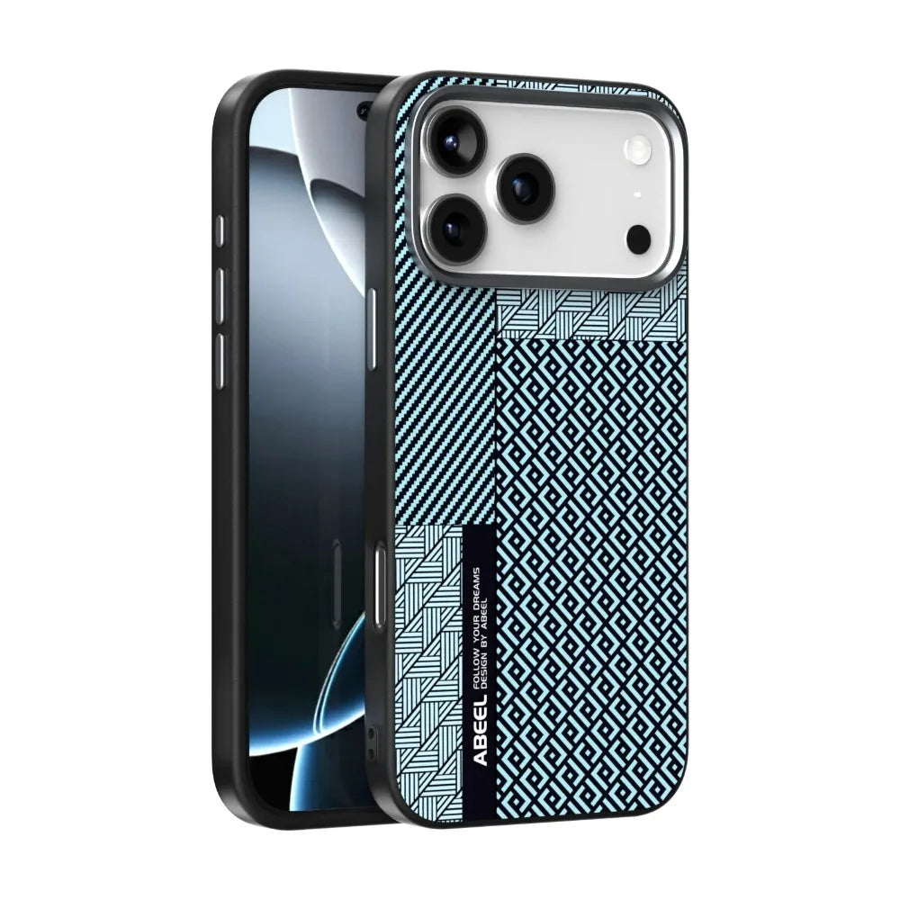 Brand New Carbon Fiber Slim Skin Friendly Case For iPhone 17 Air Pro Max Wireless Charge Shockproof Anti-Drop Protect Hard Cover