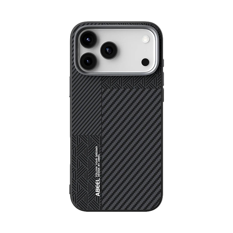 Brand New Carbon Fiber Slim Skin Friendly Case For iPhone 17 Air Pro Max Wireless Charge Shockproof Anti-Drop Protect Hard Cover