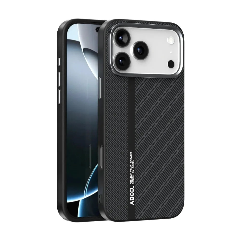 Brand New Carbon Fiber Slim Skin Friendly Case For iPhone 17 Air Pro Max Wireless Charge Shockproof Anti-Drop Protect Hard Cover