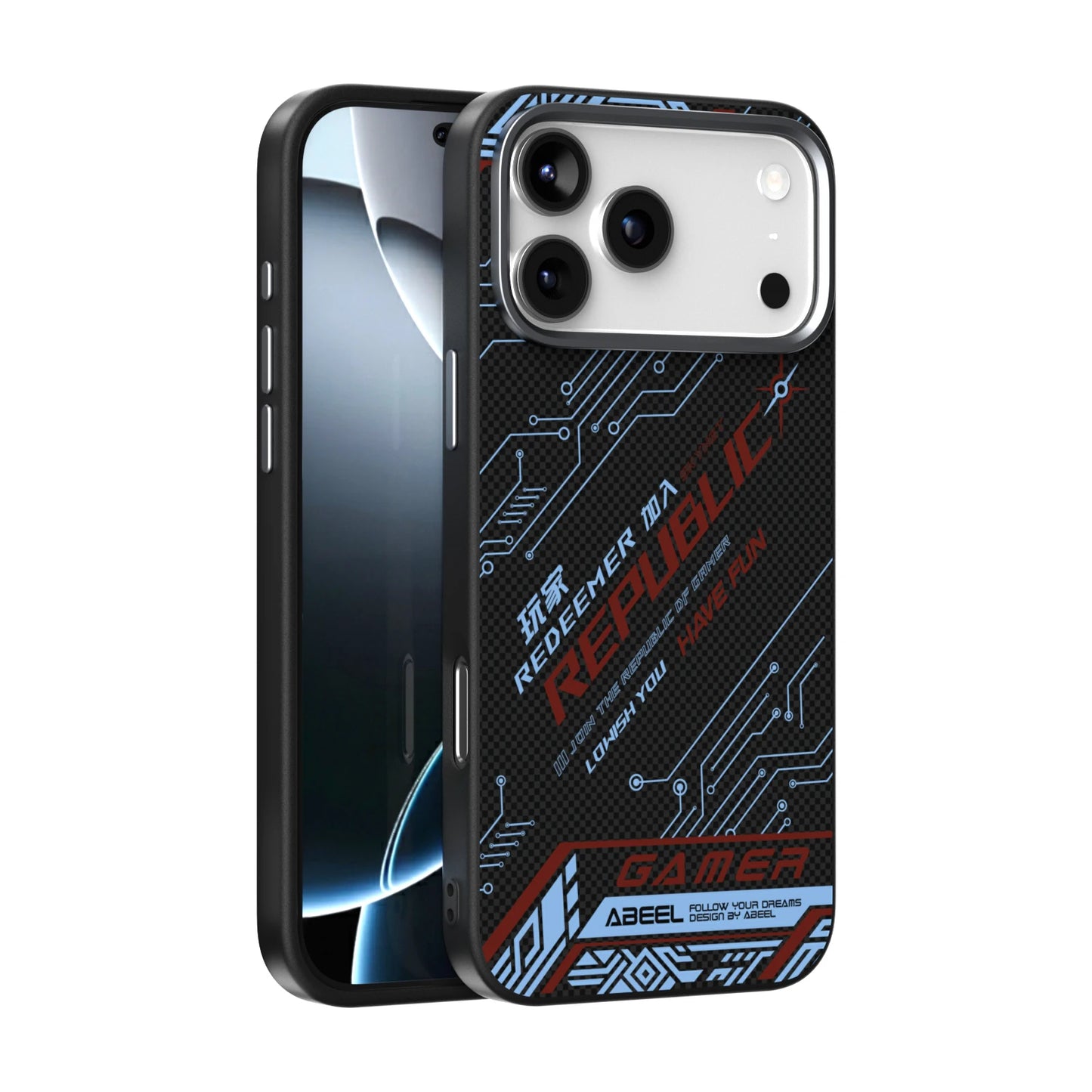 New Luxury Fashion Man Carbon Fiber Slim Case For IPhone 17 Air 17 Pro Max Full-pack Skin-Friendly Anti-Drop Protect Cover Funda