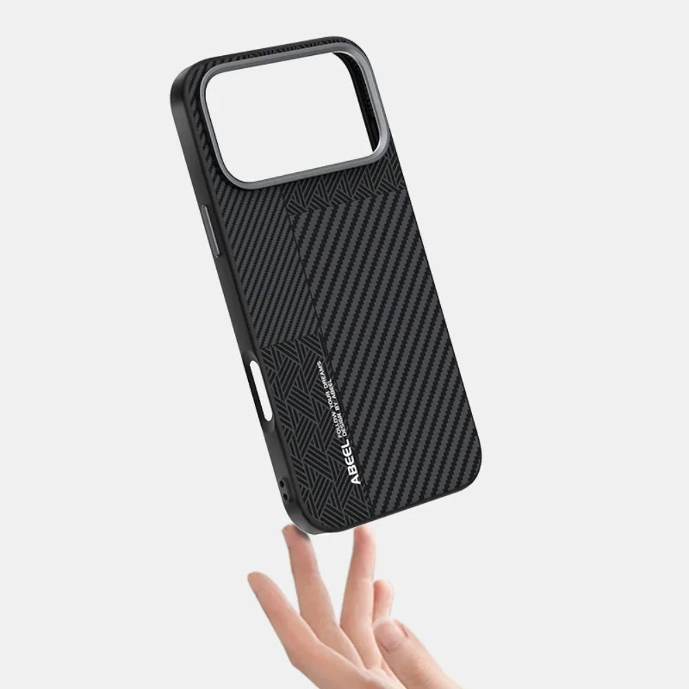 Brand New Carbon Fiber Slim Skin Friendly Case For iPhone 17 Air Pro Max Wireless Charge Shockproof Anti-Drop Protect Hard Cover