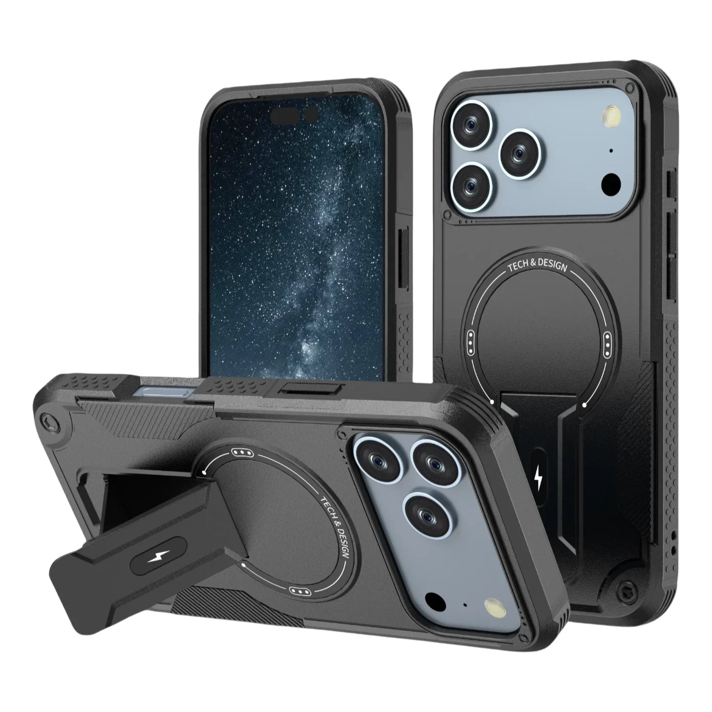 Sport Holder Phone Case for Iphone 17 Pro Max 16e 16 Pro 17 Air 15 14 13 12 Iphone17 Lanyard Design Protective Cover